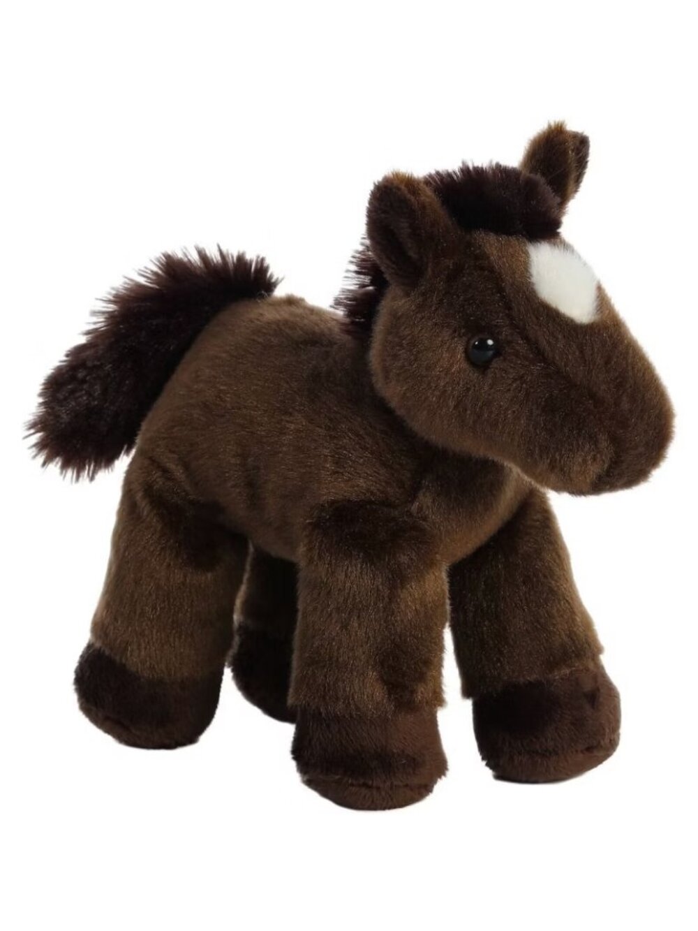 Aurora Mini Flopsie Chestnut Horse Plush